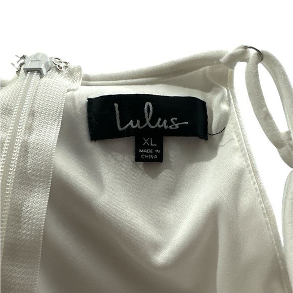 Lulu's Irresistible Charm Midi Dress in White - Women's XL - Picture 3 of 6